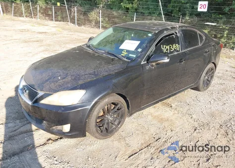 2009 Lexus Is 250 from USA, damaged, VIN JTHBK262495095541